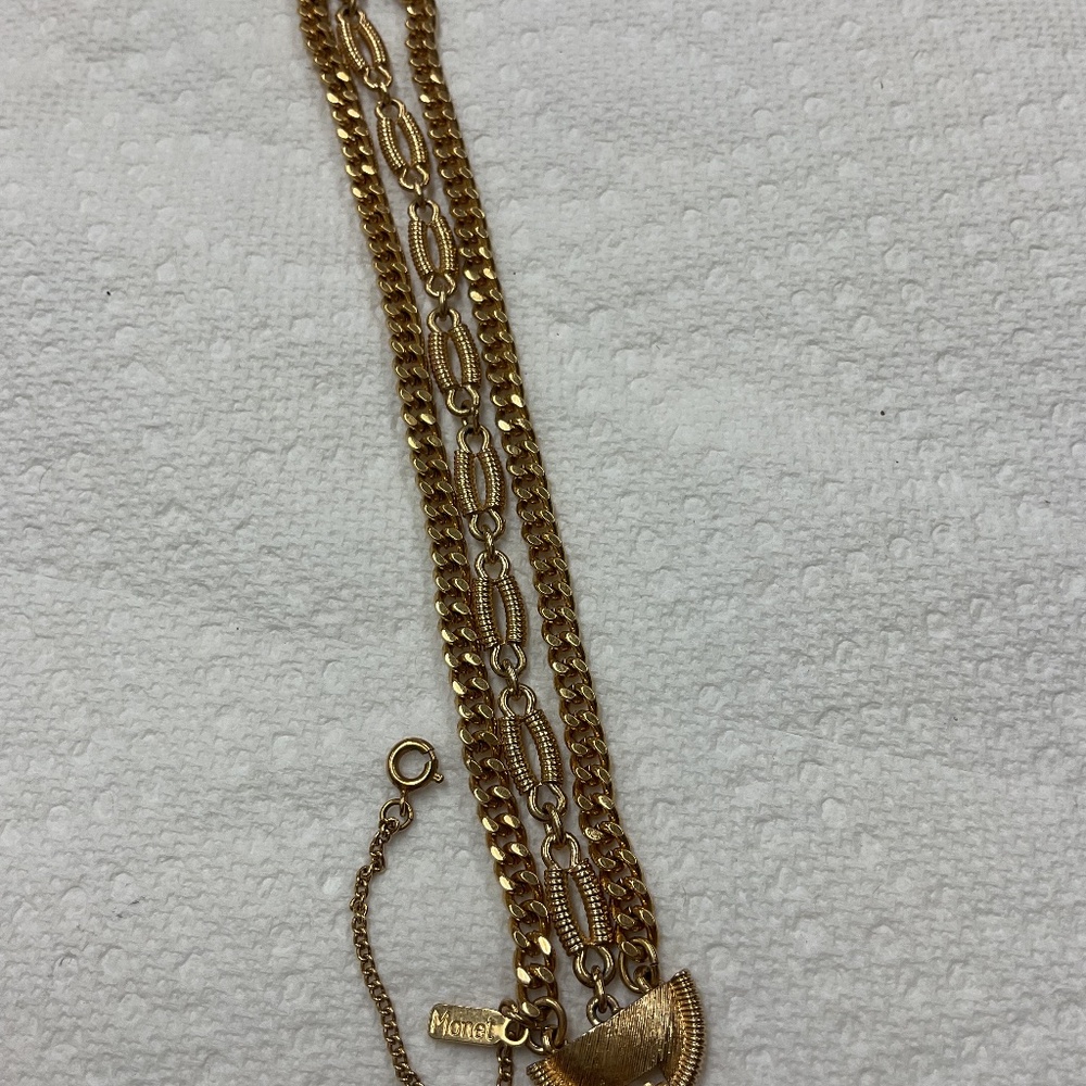 Vintage Monet Gold tone bracelet